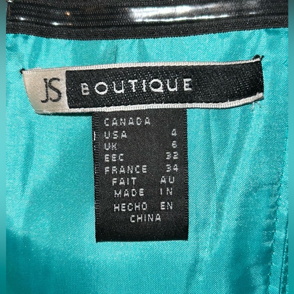 JS Boutique Blue and Purple Maxi Dress - Picture 4 of 4